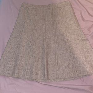 A khaki high wasted skirt